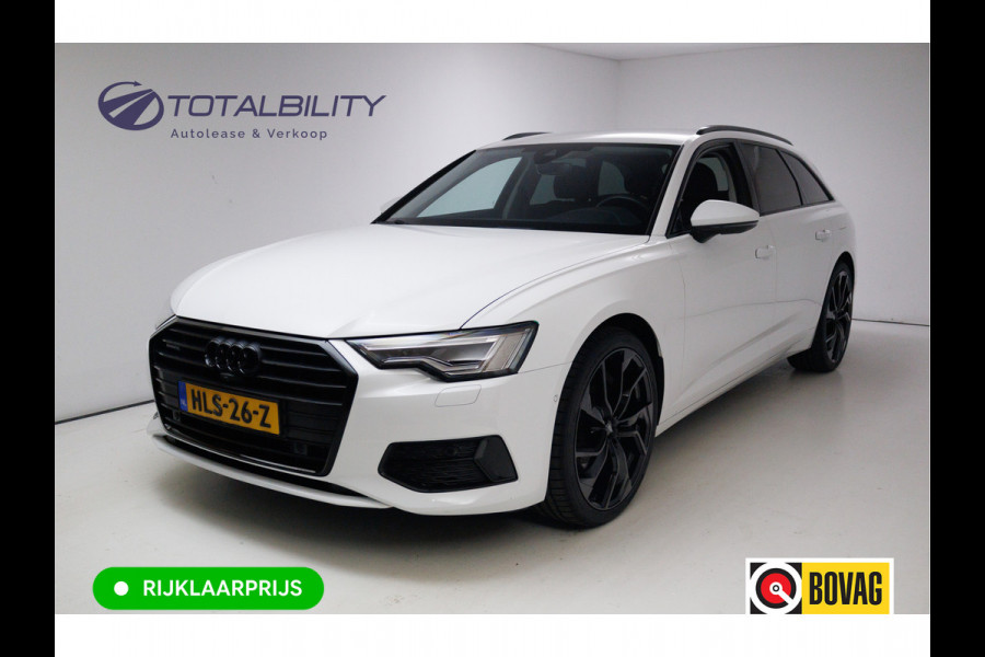 Audi A6 Avant 50 TFSI e quattro Advanced edition | 21 inch | Black optic | 360 camera | Sfeerverlichting Navigatie, Stoelverwarming, Electrische achterklep, Lane assist, App-connect