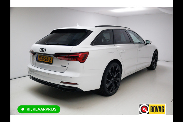 Audi A6 Avant 50 TFSI e quattro Advanced edition | 21 inch | Black optic | 360 camera | Sfeerverlichting Navigatie, Stoelverwarming, Electrische achterklep, Lane assist, App-connect