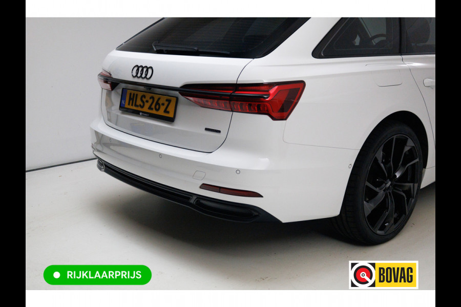Audi A6 Avant 50 TFSI e quattro Advanced edition | 21 inch | Black optic | 360 camera | Sfeerverlichting Navigatie, Stoelverwarming, Electrische achterklep, Lane assist, App-connect