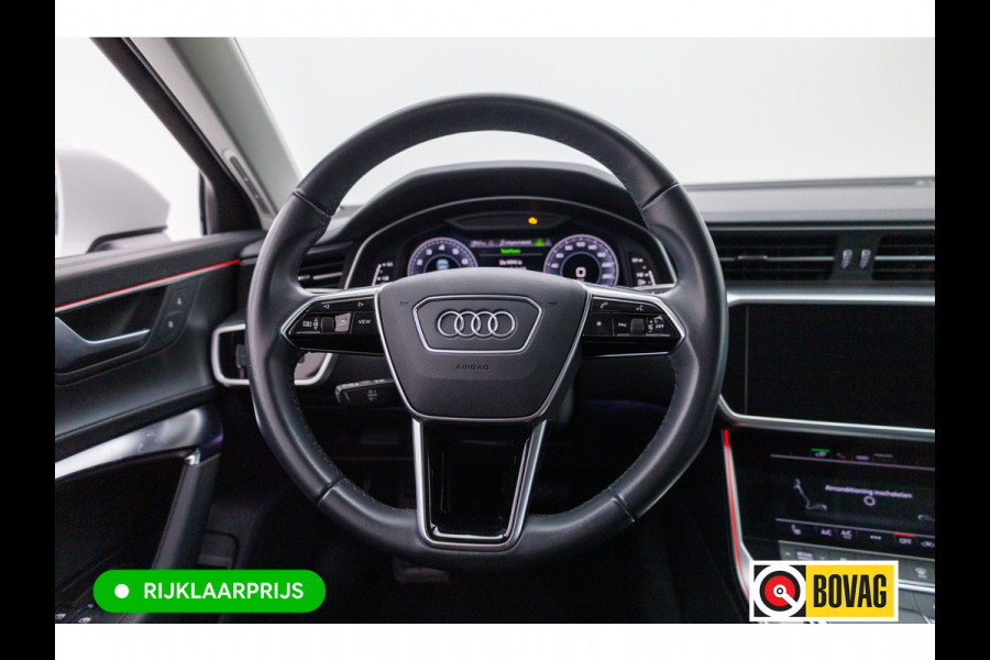 Audi A6 Avant 50 TFSI e quattro Advanced edition | 21 inch | Black optic | 360 camera | Sfeerverlichting Navigatie, Stoelverwarming, Electrische achterklep, Lane assist, App-connect