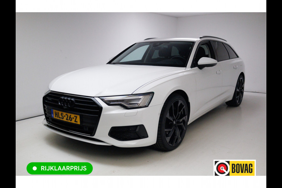 Audi A6 Avant 50 TFSI e quattro Advanced edition | 21 inch | Black optic | 360 camera | Sfeerverlichting Navigatie, Stoelverwarming, Electrische achterklep, Lane assist, App-connect