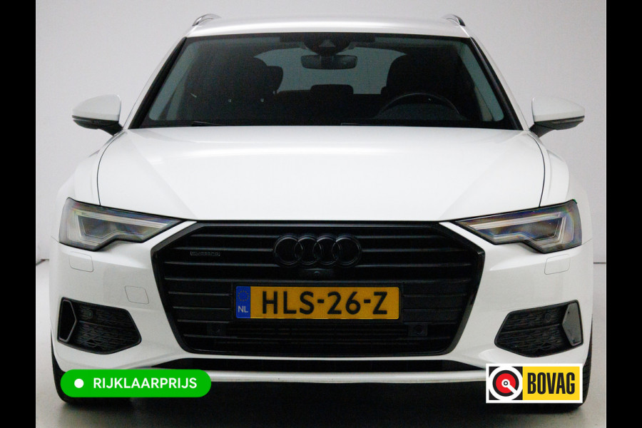 Audi A6 Avant 50 TFSI e quattro Advanced edition | 21 inch | Black optic | 360 camera | Sfeerverlichting Navigatie, Stoelverwarming, Electrische achterklep, Lane assist, App-connect
