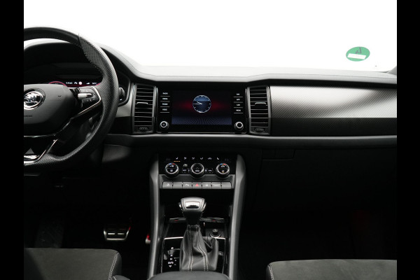 Škoda Kodiaq 1.5 TSI Sportline Business 150pk DSG | Trekhaak Af Fabriek | Adaptive Cruise | Camera | Alcantara Sportstoelen Memory & Verwarmd | Keyless | Sfeerverlichting | Apple Carplay | Virtual | Navigatie | DAB |