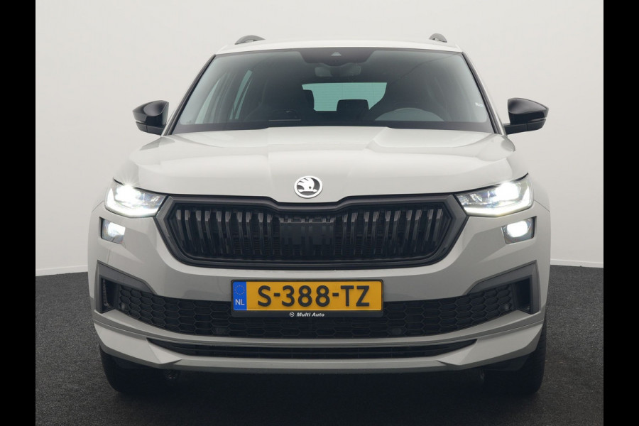 Škoda Kodiaq 1.5 TSI Sportline Business 150pk DSG | Trekhaak Af Fabriek | Adaptive Cruise | Camera | Alcantara Sportstoelen Memory & Verwarmd | Keyless | Sfeerverlichting | Apple Carplay | Virtual | Navigatie | DAB |