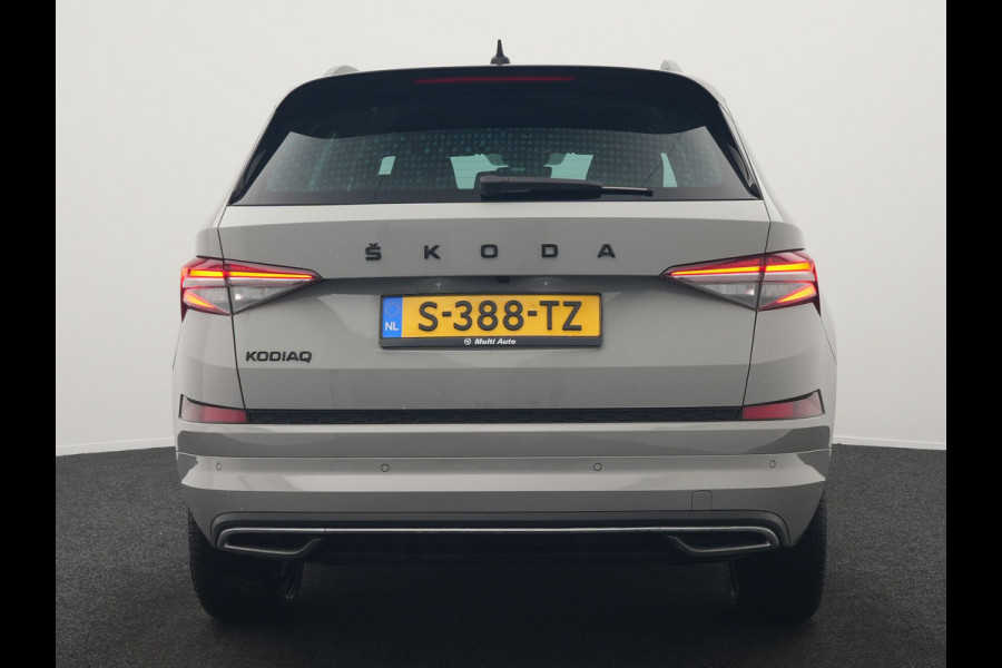Škoda Kodiaq 1.5 TSI Sportline Business 150pk DSG | Trekhaak Af Fabriek | Adaptive Cruise | Camera | Alcantara Sportstoelen Memory & Verwarmd | Keyless | Sfeerverlichting | Apple Carplay | Virtual | Navigatie | DAB |