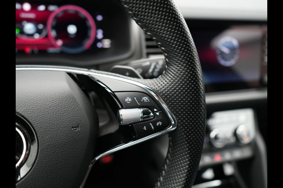 Škoda Kodiaq 1.5 TSI Sportline Business 150pk DSG | Trekhaak Af Fabriek | Adaptive Cruise | Camera | Alcantara Sportstoelen Memory & Verwarmd | Keyless | Sfeerverlichting | Apple Carplay | Virtual | Navigatie | DAB |