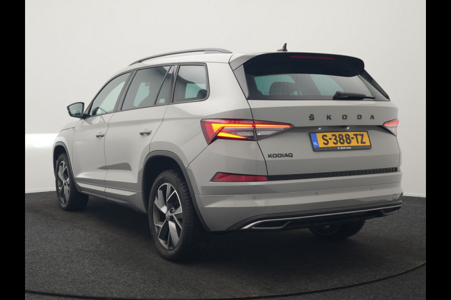Škoda Kodiaq 1.5 TSI Sportline Business 150pk DSG | Trekhaak Af Fabriek | Adaptive Cruise | Camera | Alcantara Sportstoelen Memory & Verwarmd | Keyless | Sfeerverlichting | Apple Carplay | Virtual | Navigatie | DAB |