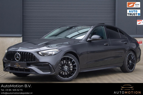 Mercedes-Benz C-Klasse 300 e AMG Line PANO 360 CAMERA ADAPTIEF SFEER