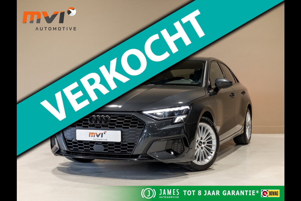 Audi A3 Limousine 35 TFSI Advanced edition / 150pk / Stoelverwarming / Adaptieve cruise control / Achteruitrij camera /