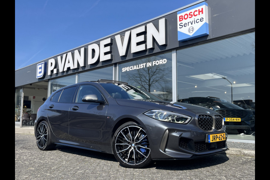 BMW 1-serie M135i xDrive High Executive M Sport 306pk Automaat | Panodak | Elektr. achterklep | arking Pakket | Spiegel Pakket | Draadloze telefoonlader | etc. etc.