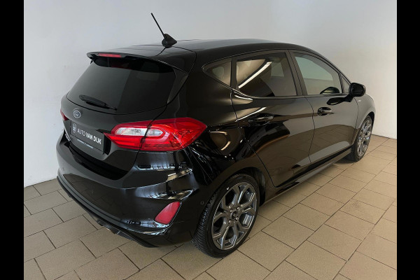 Ford Fiesta 1.0 EcoBoost ST-Line 125PK AUTOMAAT AIRCO NAVI CRUISE STOELVERW APPLE CARPLAY NIEUWSTAAT