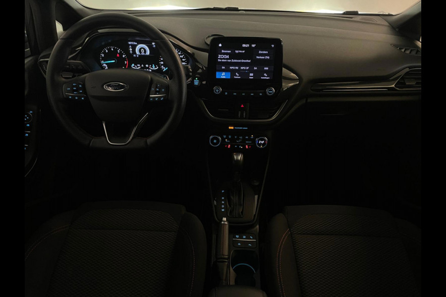 Ford Fiesta 1.0 EcoBoost ST-Line 125PK AUTOMAAT AIRCO NAVI CRUISE STOELVERW APPLE CARPLAY NIEUWSTAAT