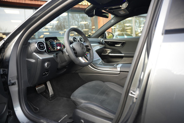 Mercedes-Benz C-Klasse 180 Business Solution AMG Burmester Stuurverw. Adapt. Cruise LED Leer Alcantara AMG