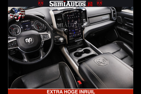 Dodge Ram RAM VOL | BLACK ON BLACK | LUCHTVERING | 5.7 V8 HEMI | PANODAK | ADAPTIVE CRUISE | 360 CAMERA | 22 INCH SPORT WIELEN | DUBELE CABINE | 5 PERSOONS |