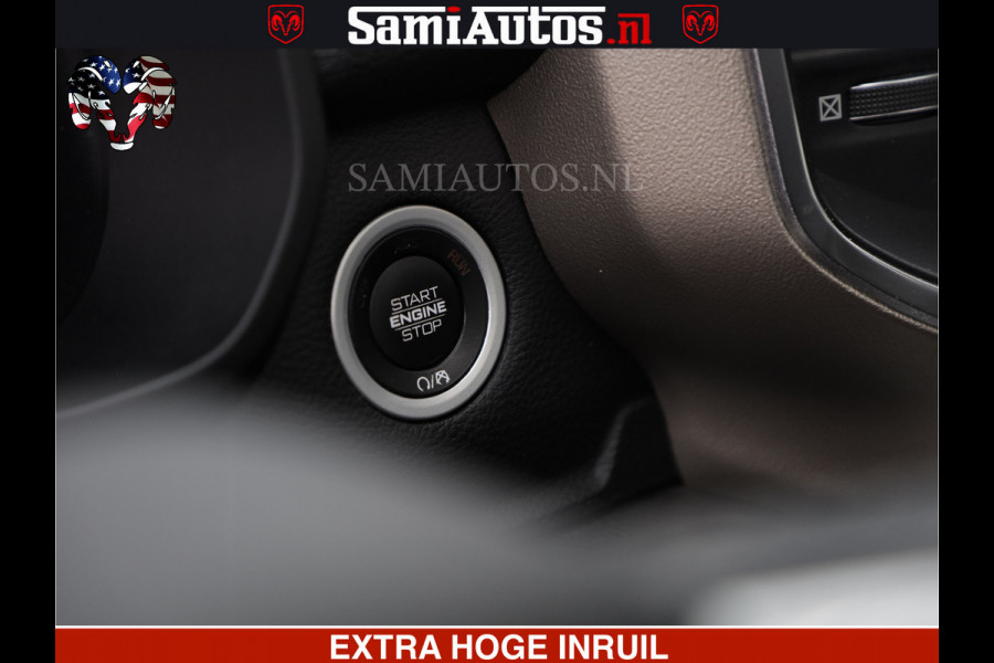Dodge Ram RAM VOL | BLACK ON BLACK | LUCHTVERING | 5.7 V8 HEMI | PANODAK | ADAPTIVE CRUISE | 360 CAMERA | 22 INCH SPORT WIELEN | DUBELE CABINE | 5 PERSOONS |