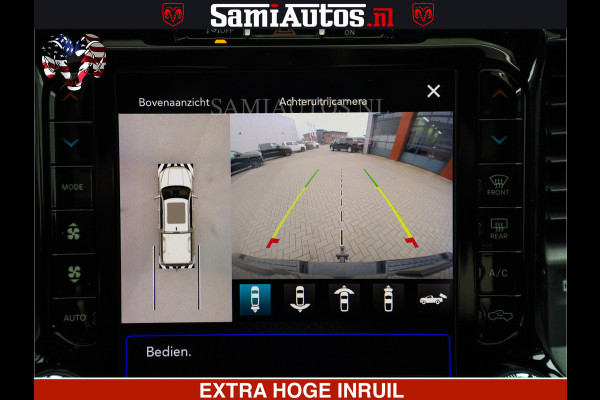 Dodge Ram RAM VOL | BLACK ON BLACK | LUCHTVERING | 5.7 V8 HEMI | PANODAK | ADAPTIVE CRUISE | 360 CAMERA | 22 INCH SPORT WIELEN | DUBELE CABINE | 5 PERSOONS |