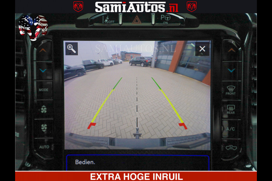 Dodge Ram RAM VOL | BLACK ON BLACK | LUCHTVERING | 5.7 V8 HEMI | PANODAK | ADAPTIVE CRUISE | 360 CAMERA | 22 INCH SPORT WIELEN | DUBELE CABINE | 5 PERSOONS |