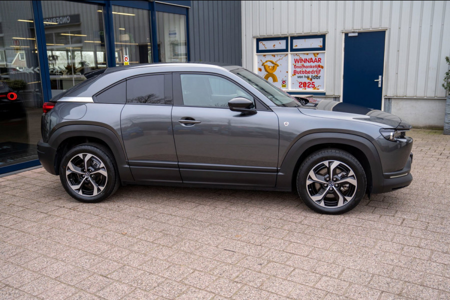Mazda MX-30 E-SkyActiv R-EV 170 Makoto|Prijs rijklaar incl 12 mnd garantie|HUD Memory Stoelen+Verwarming