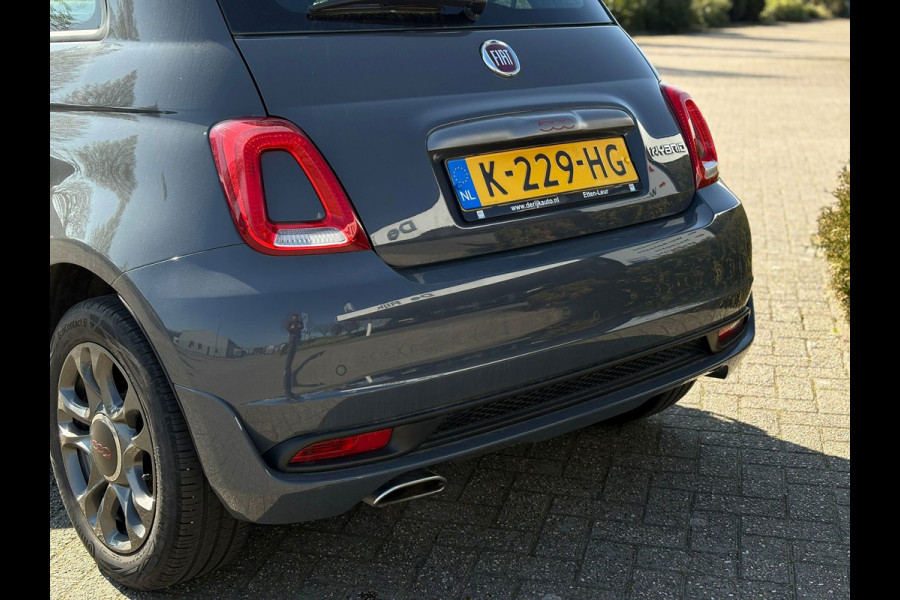 Fiat 500 1.0 Hybrid Rockstar | Carplay/Android, Climate, PDC, Cruise, Licht- en Regensensor |