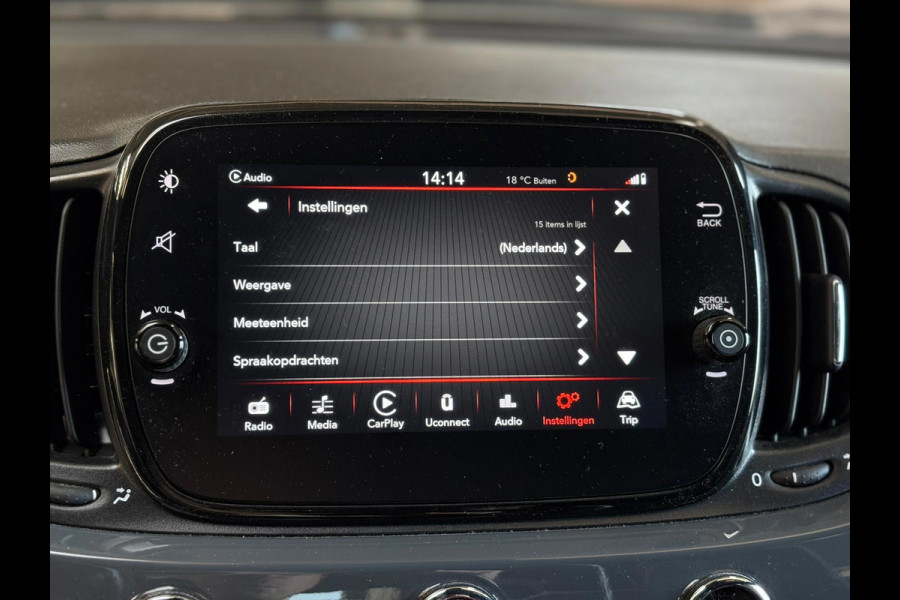 Fiat 500 1.0 Hybrid Rockstar | Carplay/Android, Climate, PDC, Cruise, Licht- en Regensensor |