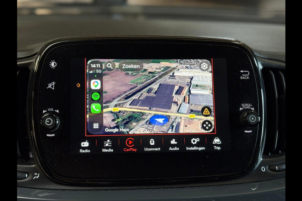 Fiat 500 1.0 Hybrid Rockstar | Carplay/Android, Climate, PDC, Cruise, Licht- en Regensensor |