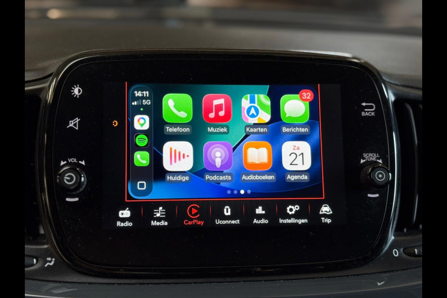 Fiat 500 1.0 Hybrid Rockstar | Carplay/Android, Climate, PDC, Cruise, Licht- en Regensensor |