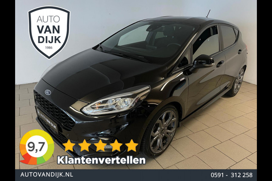Ford Fiesta 1.0 EcoBoost ST-Line 125PK AUTOMAAT AIRCO NAVI CRUISE STOELVERW APPLE CARPLAY NIEUWSTAAT
