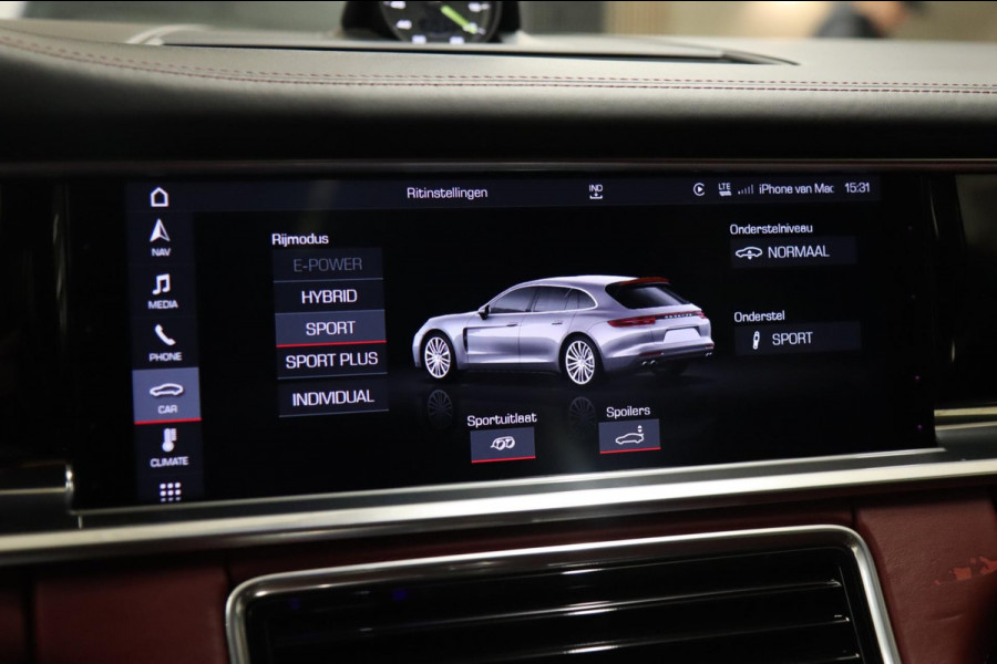 Porsche Panamera Sport Turismo 2.9 4 E-Hybrid PANO/DEALERGARANTIE/CARPLAY/KEYLESS/NAVI/VOL