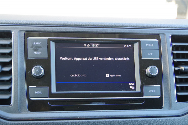 Volkswagen Crafter 35 2.0 TDI L3H2 DC-5P, 140PK AUT. LED, TREKHAAK, STOELVERWARMING, STANDKACHEL, CAMERA, PARKEERSENSOREN, AIRCO, CARPLAY, DUBBELE