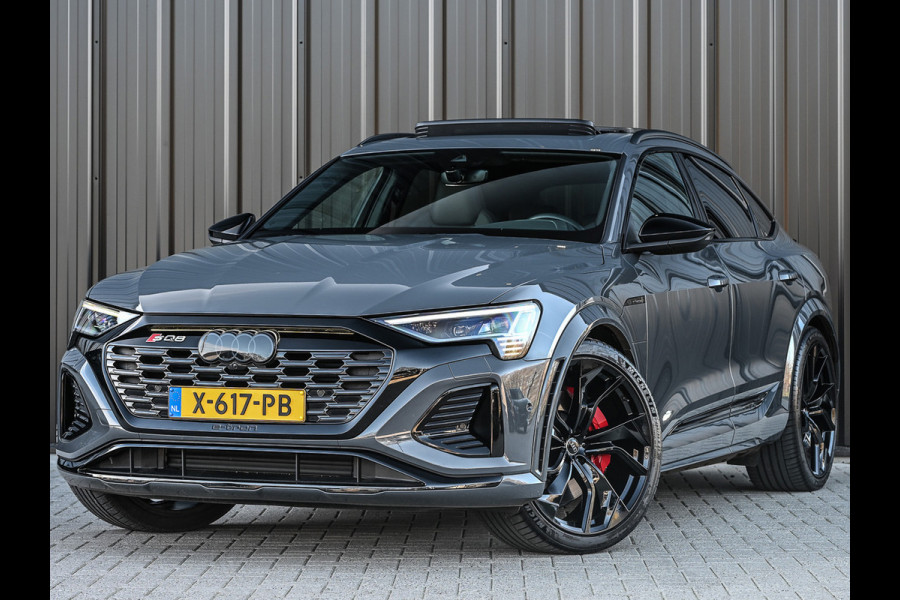 Audi Q8 Sportback e-tron S quattro SQ8 115 kWh | NL-Auto | Panorama dak | S-Seats | Bang & Olufsen | Camera | Ambiance interieur | 23 inch.