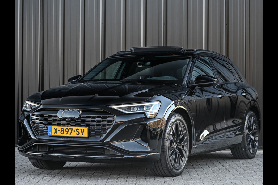 Audi Q8 e-tron 55 quattro Advanced Edition Plus 115 kWh | Panoramdak | Ambiance interieur | Adaptive Cruise | NL-Auto | Memory seats | Keyless