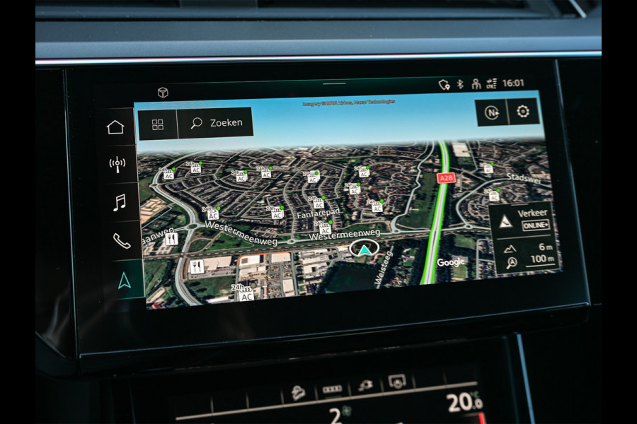 Audi Q8 e-tron 55 quattro Advanced Edition Plus 115 kWh | Panoramdak | Ambiance interieur | Adaptive Cruise | NL-Auto | Memory seats | Keyless