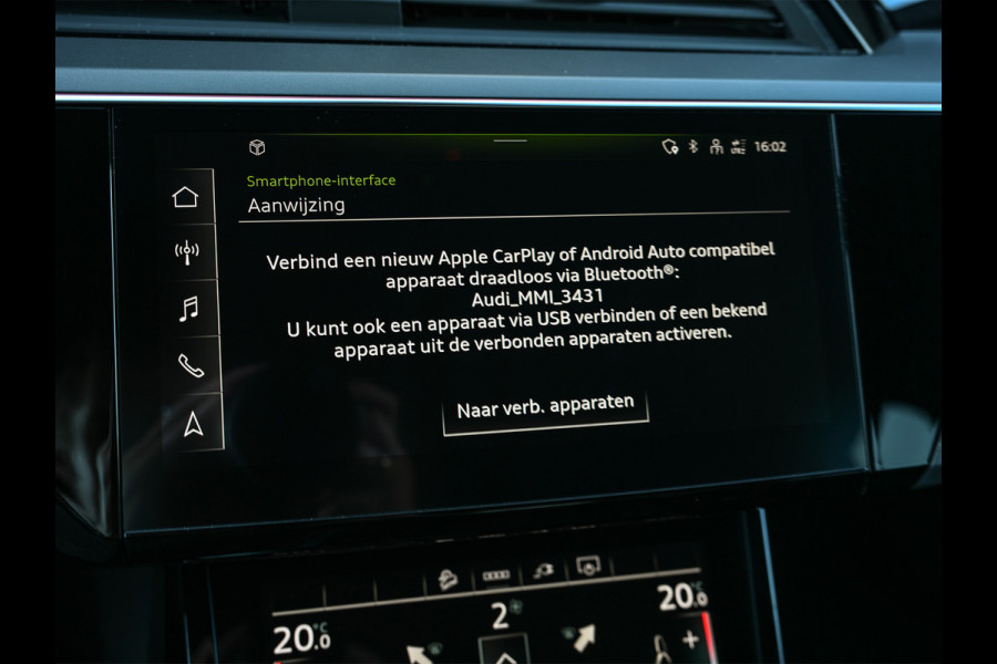 Audi Q8 e-tron 55 quattro Advanced Edition Plus 115 kWh | Panoramdak | Ambiance interieur | Adaptive Cruise | NL-Auto | Memory seats | Keyless