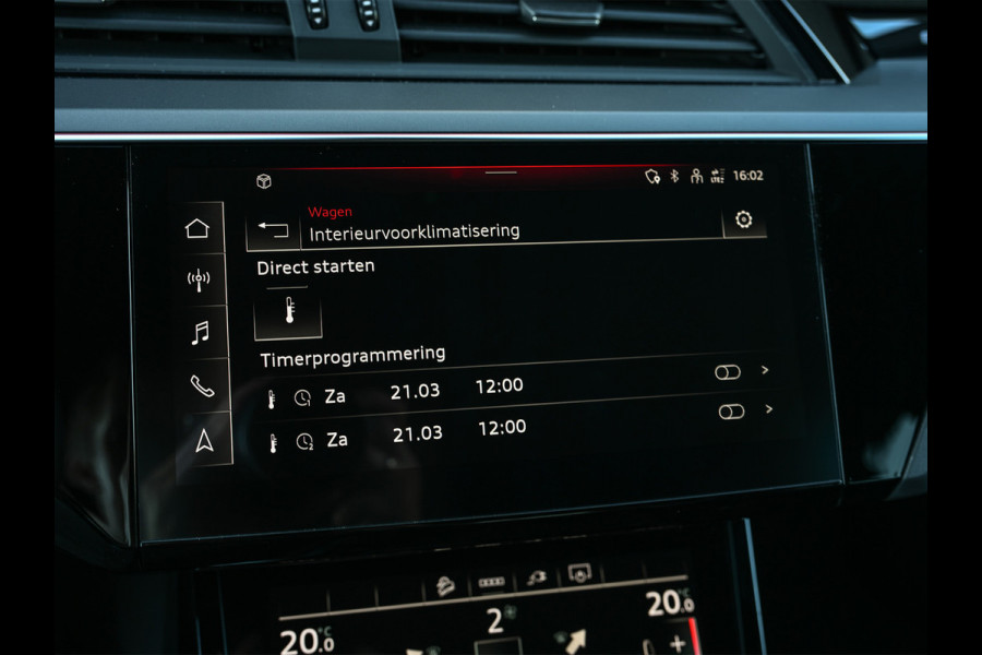 Audi Q8 e-tron 55 quattro Advanced Edition Plus 115 kWh | Panoramdak | Ambiance interieur | Adaptive Cruise | NL-Auto | Memory seats | Keyless