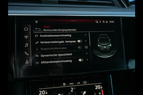 Audi Q8 e-tron 55 quattro Advanced Edition Plus 115 kWh | Panoramdak | Ambiance interieur | Adaptive Cruise | NL-Auto | Memory seats | Keyless
