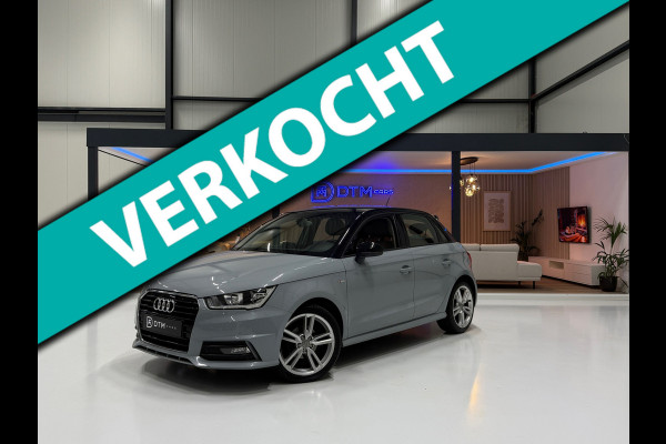 Audi A1 Sportback 1.0 TFSI S-line Aut. Navi Nap Led Leder Pdc Nardo Grey Airco Cruise 5drs