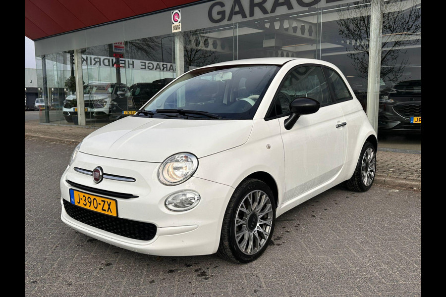 Fiat 500 1.0 Hybrid Pop | Airco | 16"LM velgen | Cruise Control | Bianco Gelato |