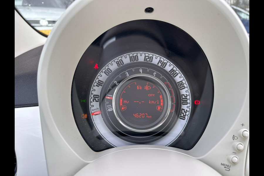 Fiat 500 1.0 Hybrid Pop | Airco | 16"LM velgen | Cruise Control | Bianco Gelato |