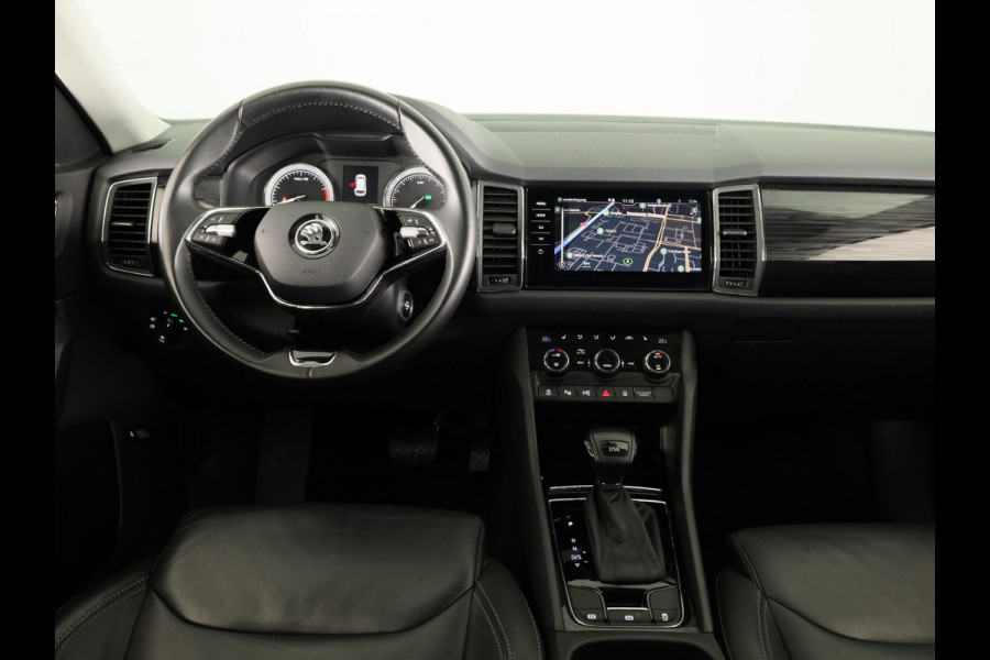 Škoda Kodiaq 1.5 TSI Business Edition Plus 150 pk Automaat (DSG) | Navigatie | Parkeersensoren (Park assist) | Rondomzicht camera | Lederen bekleding | Stoelverwarming v/a |