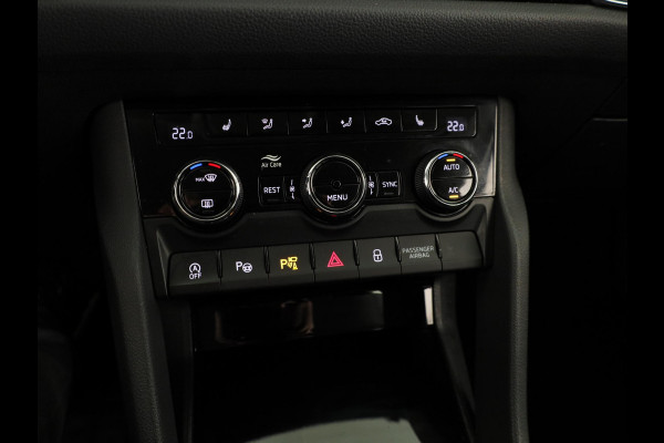 Škoda Kodiaq 1.5 TSI Business Edition Plus 150 pk Automaat (DSG) | Navigatie | Parkeersensoren (Park assist) | Rondomzicht camera | Lederen bekleding | Stoelverwarming v/a |