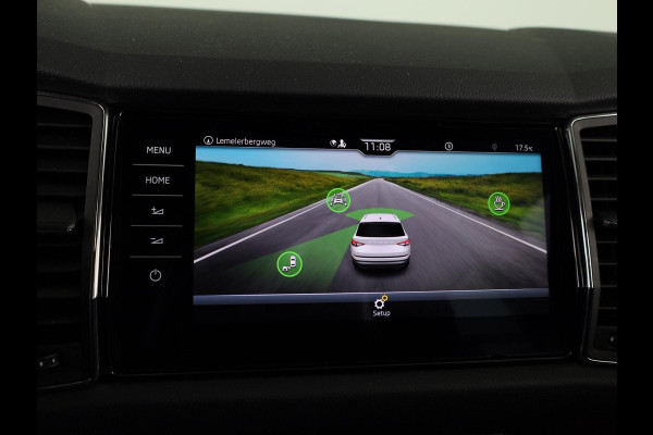 Škoda Kodiaq 1.5 TSI Business Edition Plus 150 pk Automaat (DSG) | Navigatie | Parkeersensoren (Park assist) | Rondomzicht camera | Lederen bekleding | Stoelverwarming v/a |