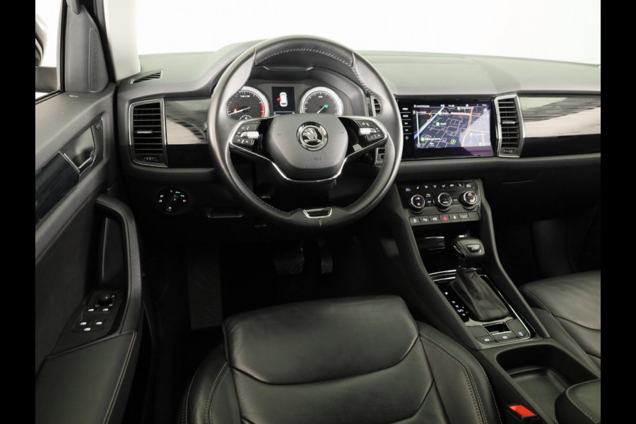 Škoda Kodiaq 1.5 TSI Business Edition Plus 150 pk Automaat (DSG) | Navigatie | Parkeersensoren (Park assist) | Rondomzicht camera | Lederen bekleding | Stoelverwarming v/a |