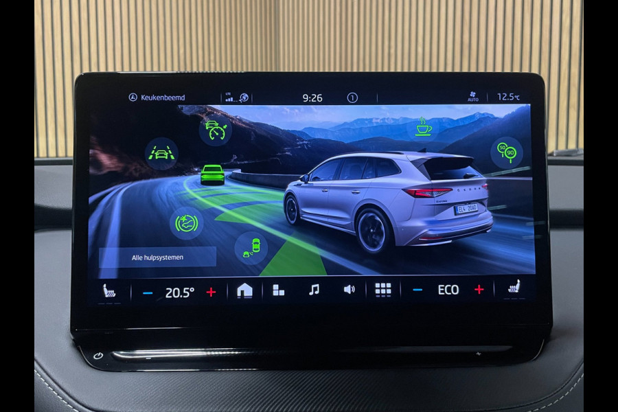 Škoda ENYAQ iV 80 Sportline|91% SOH|BLACK EDITION|CARPLAY|CAMERA|ACC|STOEL+STUURVERWARMING|ORG.NL|NAP|INCLUSIEF BTW|1e EIGENAAR|