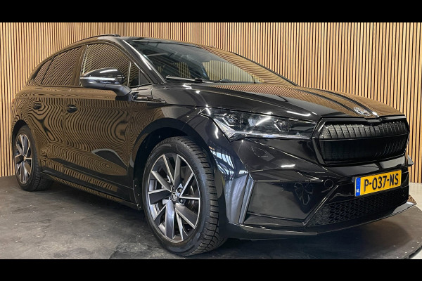 Škoda ENYAQ iV 80 Sportline|91% SOH|BLACK EDITION|CARPLAY|CAMERA|ACC|STOEL+STUURVERWARMING|ORG.NL|NAP|INCLUSIEF BTW|1e EIGENAAR|