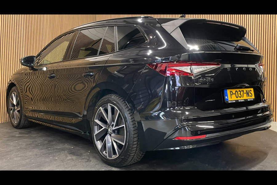 Škoda ENYAQ iV 80 Sportline|91% SOH|BLACK EDITION|CARPLAY|CAMERA|ACC|STOEL+STUURVERWARMING|ORG.NL|NAP|INCLUSIEF BTW|1e EIGENAAR|