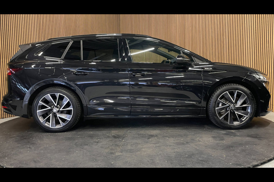 Škoda ENYAQ iV 80 Sportline|91% SOH|BLACK EDITION|CARPLAY|CAMERA|ACC|STOEL+STUURVERWARMING|ORG.NL|NAP|INCLUSIEF BTW|1e EIGENAAR|