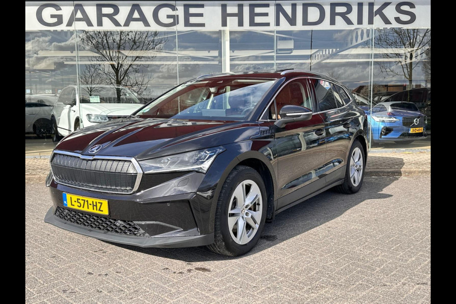 Škoda ENYAQ iV 80 | SOH: nnb | Panorama | Havana Leder | Trekhaak | Blindspot | Memory Seat |