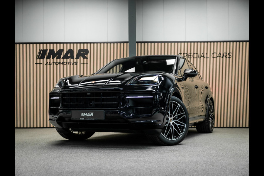 Porsche Cayenne Coupé 3.0 E-Hybrid Black Edition | Sportuitlaat | Stoelverwarming en verkoeling | Sport Chrono |