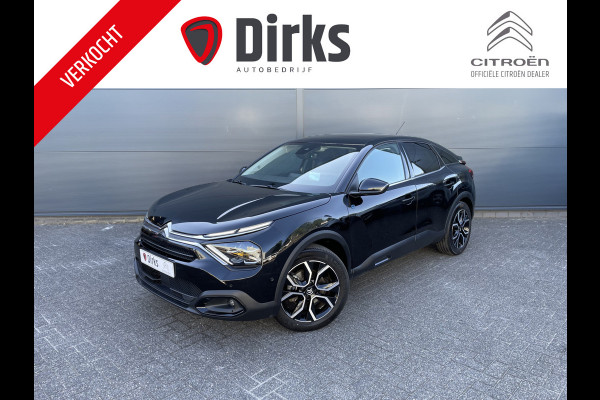 Citroën Ë-C4 Shine Pack 50 kWh (Elektrisch Schuifdak - Stoelverwarming - Camera - Keyless Entry - Leder - 360gr Camera - Parkeersensoren V+A