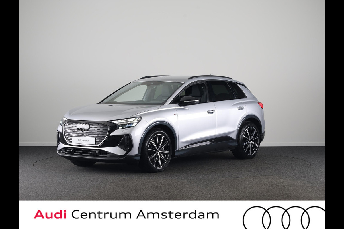 Audi Q4 e-tron 45 S edition Competition e-tron 82 kWh 286 pk | Assistentiepakket plus | Comfortpakket | Ambient lichtpakket | Optiekpakket zwart plus |